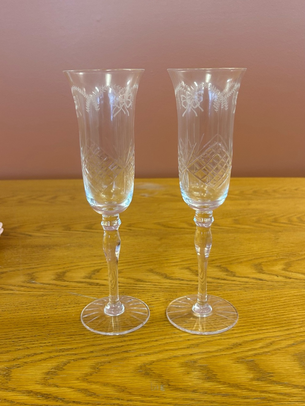 Love shack Fancy Champagne Glasses